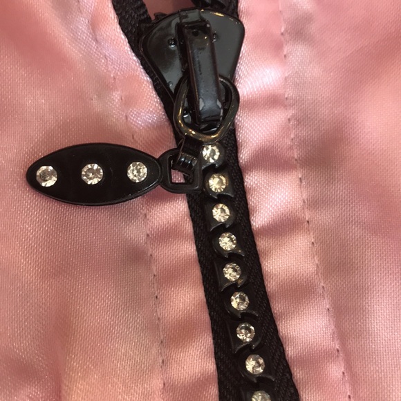 Build -A-Bear Pink satin jacket & grommet shorts - Picture 10 of 14